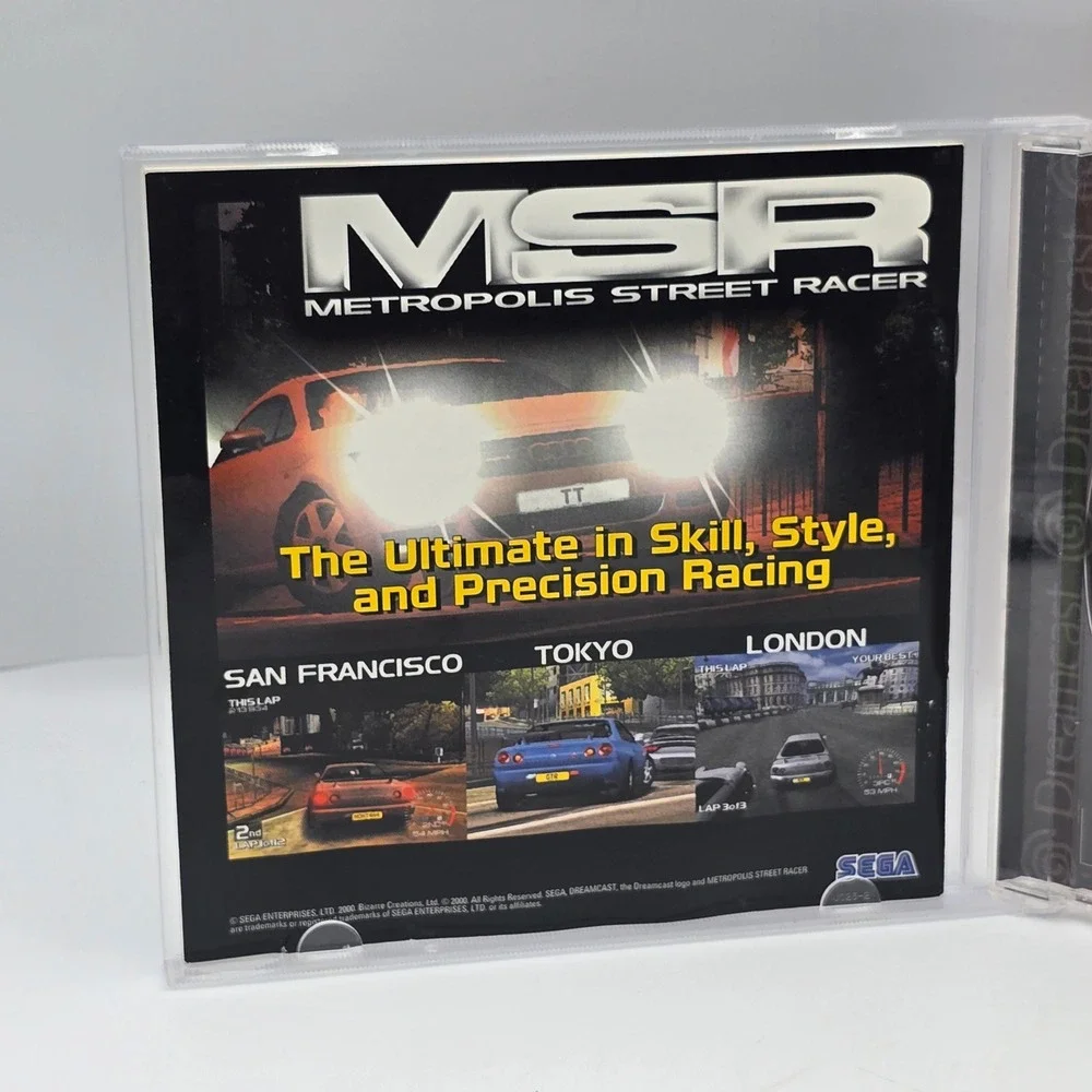 Sega GT Sega Dreamcast 2000 Racing Game Driving Simulator 51053 NTSC-U